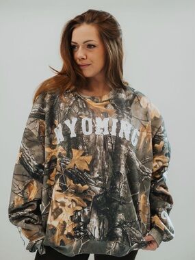 Camo Cowboy Crewneck
